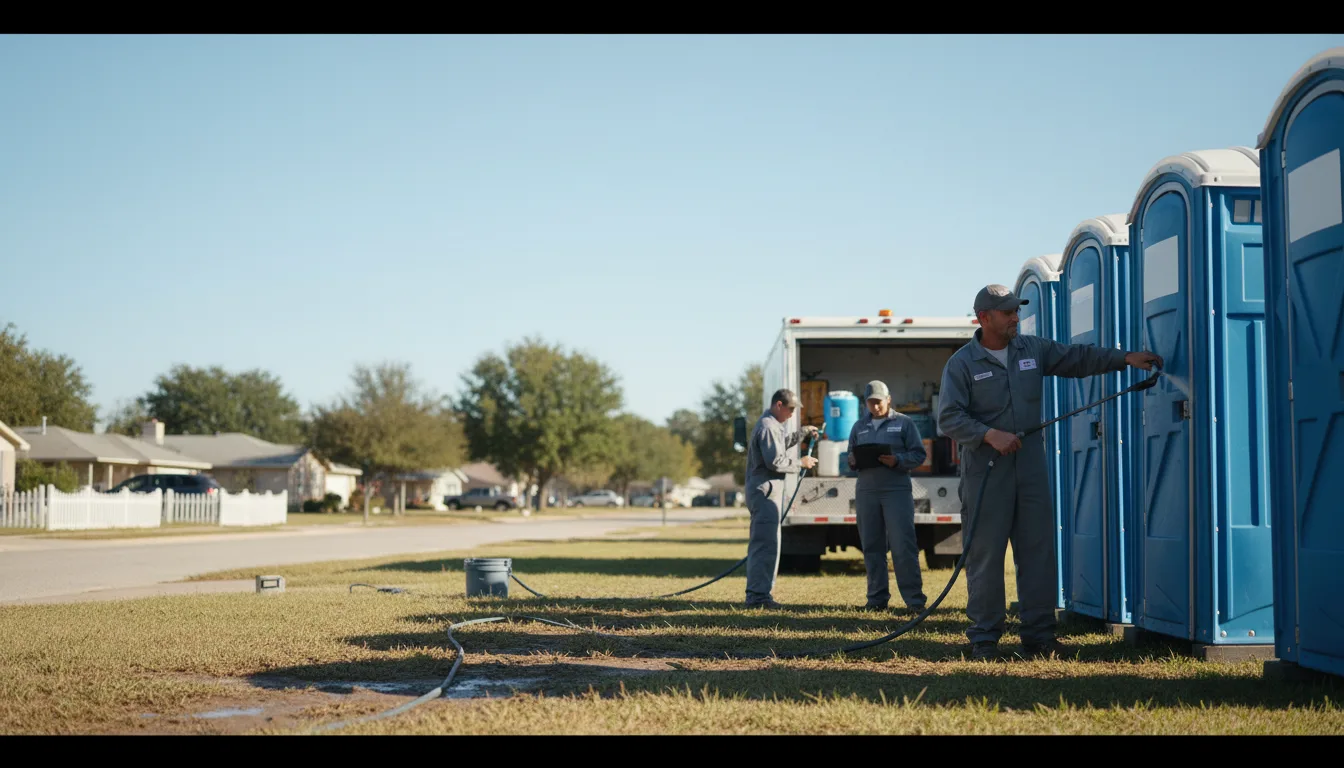 Long-Term Portable Toilet Rental in Great Falls, VA near me